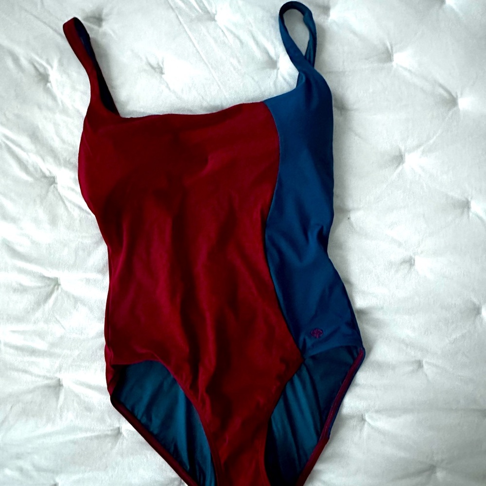 Tory Burch Color Block Swimsuit (NWOT)*